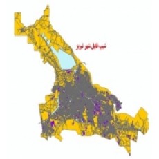 شیپ فایل شهر تبریز